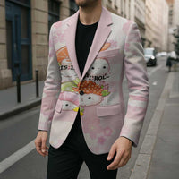 Personalized Japanese Kawaii Sushi Blazer Pink Wagara Palaka This Is How I Roll