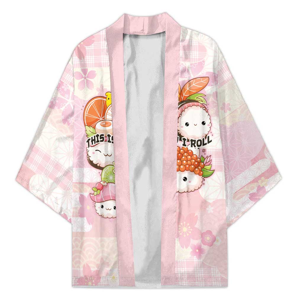 Personalized Japanese Kawaii Sushi Kimono Pink Wagara Palaka This Is How I Roll