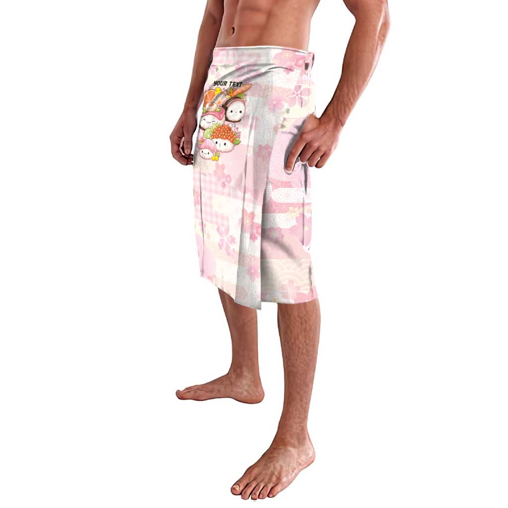 Personalized Japanese Kawaii Sushi Lavalava Pink Wagara Palaka This Is How I Roll