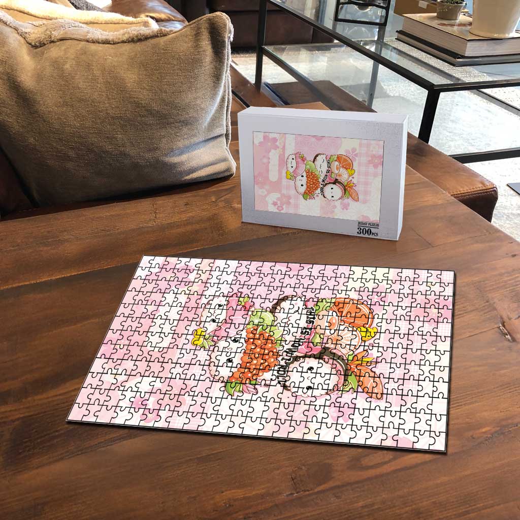 Japanese Kawaii Sushi Puzzle Pink Wagara Palaka This Is How I Roll