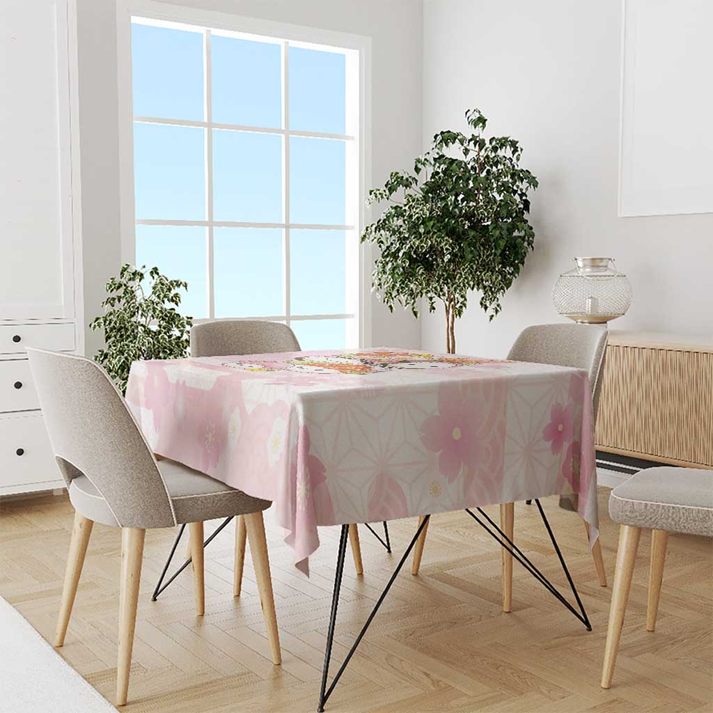Japanese Kawaii Sushi Tablecloth Pink Wagara Palaka This Is How I Roll