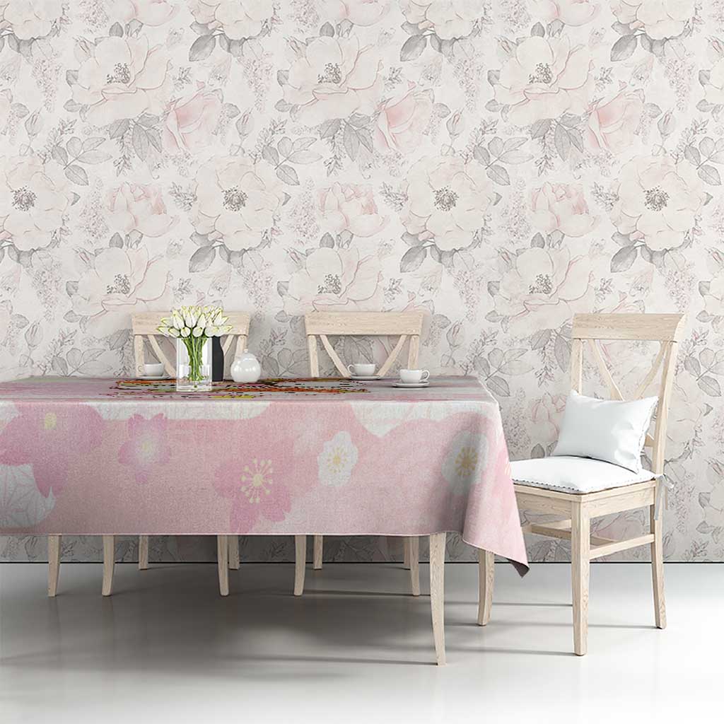 Japanese Kawaii Sushi Tablecloth Pink Wagara Palaka This Is How I Roll