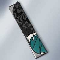 Personalized Japanese Koi Fish Ramen Auto Sun Shade Tiki Surfing Wagara Hibiscus Pattern