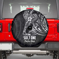 Black Guam Latte Stone Tribal Tattoo Spare Tire Cover Hafa Adai Six 7 One
