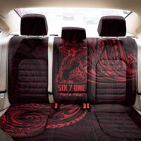 Oxblood Guam Latte Stone Tribal Tattoo Back Car Seat Cover Hafa Adai Six 7 One