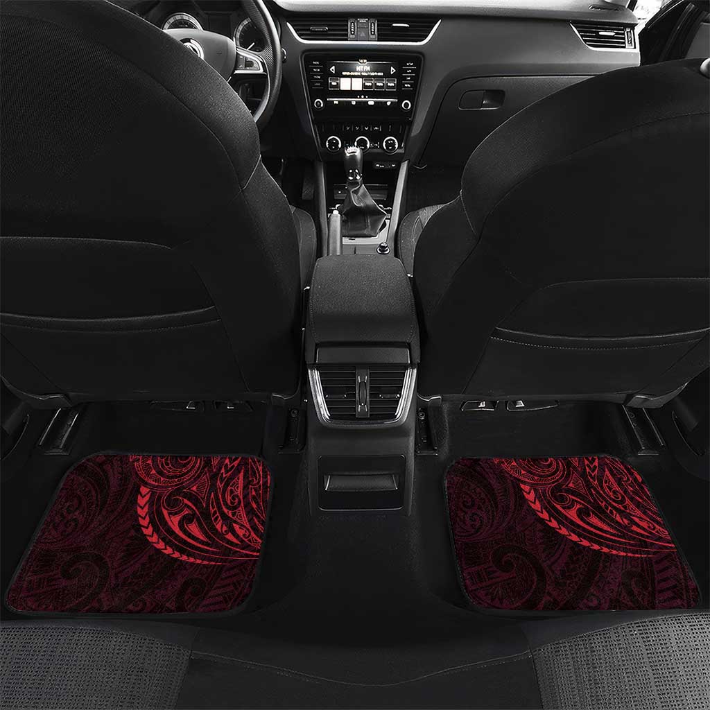 Oxblood Guam Latte Stone Tribal Tattoo Car Mats Hafa Adai Six 7 One