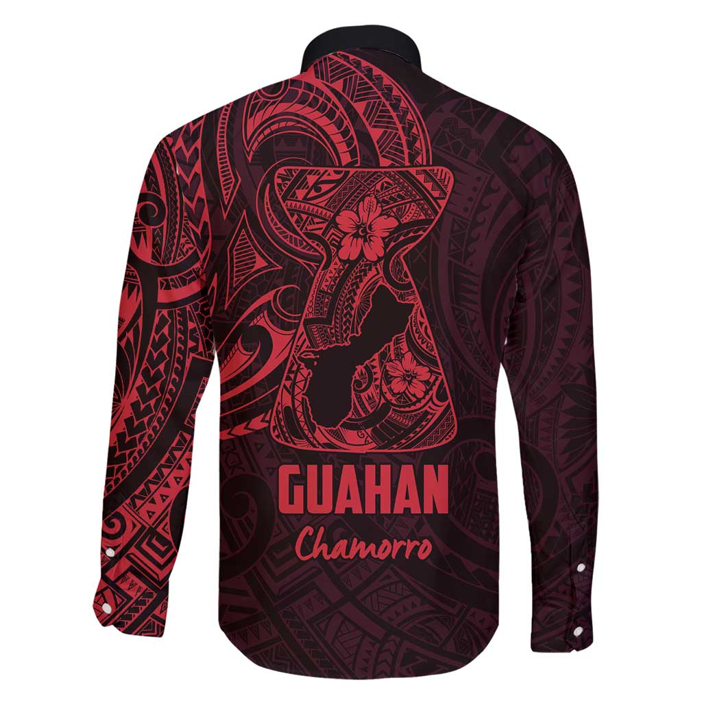 Oxblood Guam Latte Stone Tribal Tattoo Family Matching Puletasi and Hawaiian Shirt Hafa Adai Six 7 One