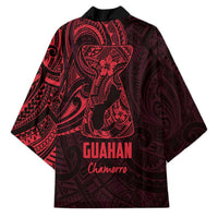 Oxblood Guam Latte Stone Tribal Tattoo Kimono Hafa Adai Six 7 One - Polynesian Pride