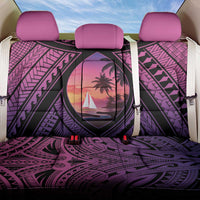 Guam Chamorro Artsy Back Car Seat Cover Guahan Sunset Beach