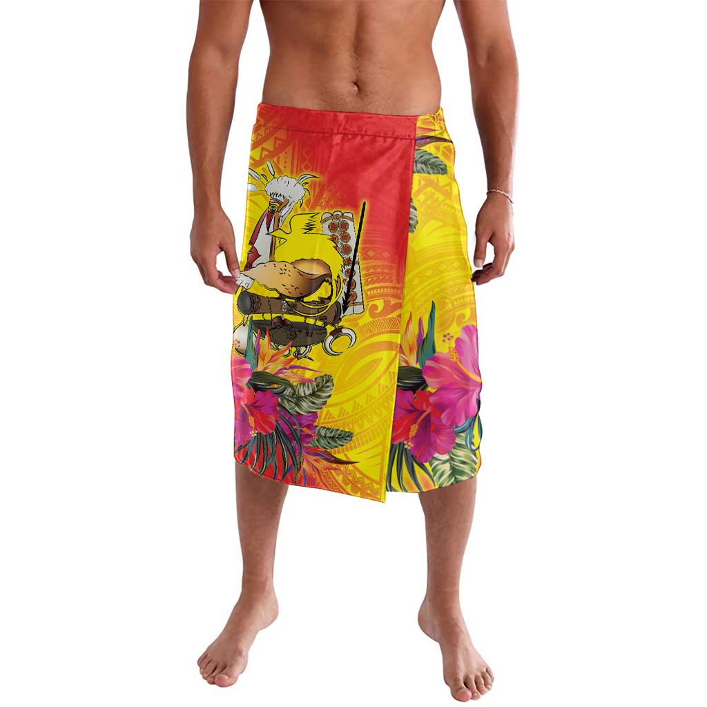 Papua New Guinea Cultural Tropical Flowers Lavalava