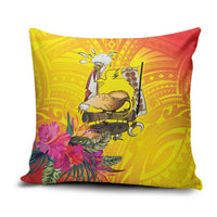Papua New Guinea Cultural Tropical Flowers Pillow Cover LT9 Gold - Polynesian Pride