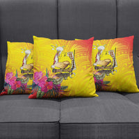 Papua New Guinea Cultural Tropical Flowers Pillow Cover LT9 - Polynesian Pride