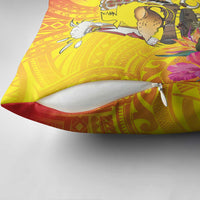 Papua New Guinea Cultural Tropical Flowers Pillow Cover LT9 - Polynesian Pride