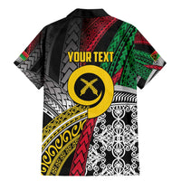 Vanuatu Proud to be Ni-van Personalised Family Matching Mermaid Dress and Hawaiian Shirt with Mutis En Atan Patterns