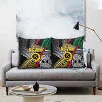 Vanuatu Proud to be Ni-van Personalised Pillow Cover with Mutis En Atan Patterns LT9 - Polynesian Pride