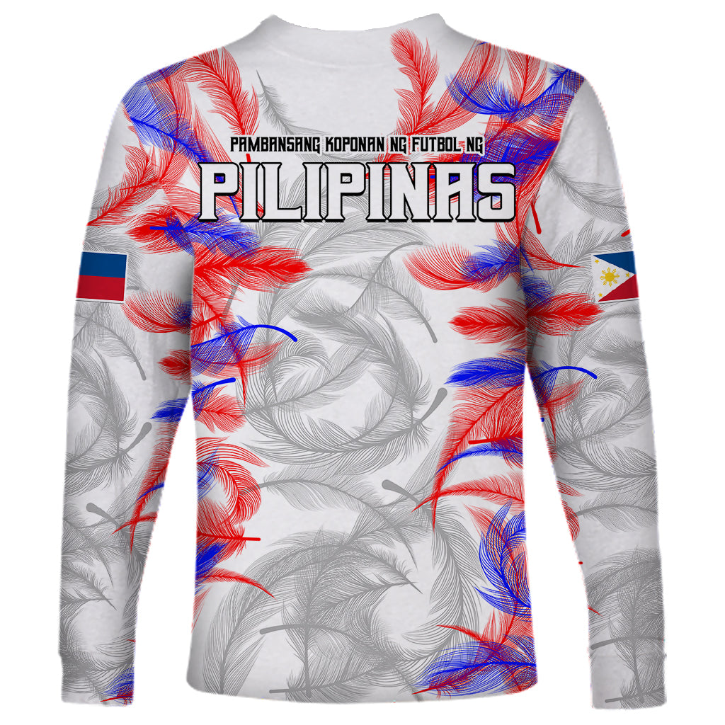 2023 Philippines Anzkals Football Long Sleeve Shirt Pilipinas Be Unique LT9 - Polynesian Pride