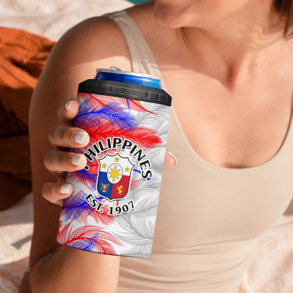 Custom Philippines Anzkals Football 4 in 1 Can Cooler Tumbler Pilipinas Be Unique