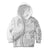 Niue White Sunday Kid Hoodie Niuean Lotu Tamaiti Hiapo Pattern - Polynesian Pride