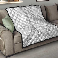 Niue White Sunday Quilt Niuean Lotu Tamaiti Hiapo Pattern - Polynesian Pride