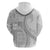 Samoa Siapo White Sunday Hoodie Lotu Tamaiti Polynesian White Pattern - Polynesian Pride