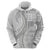 Samoa Siapo White Sunday Hoodie Lotu Tamaiti Polynesian White Pattern - Polynesian Pride