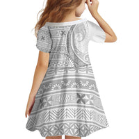 Tokelau White Sunday Family Matching Puletasi and Hawaiian Shirt Lotu Tamaiti Ngatu Tokelau Feletoa Manulua - Polynesian Pride