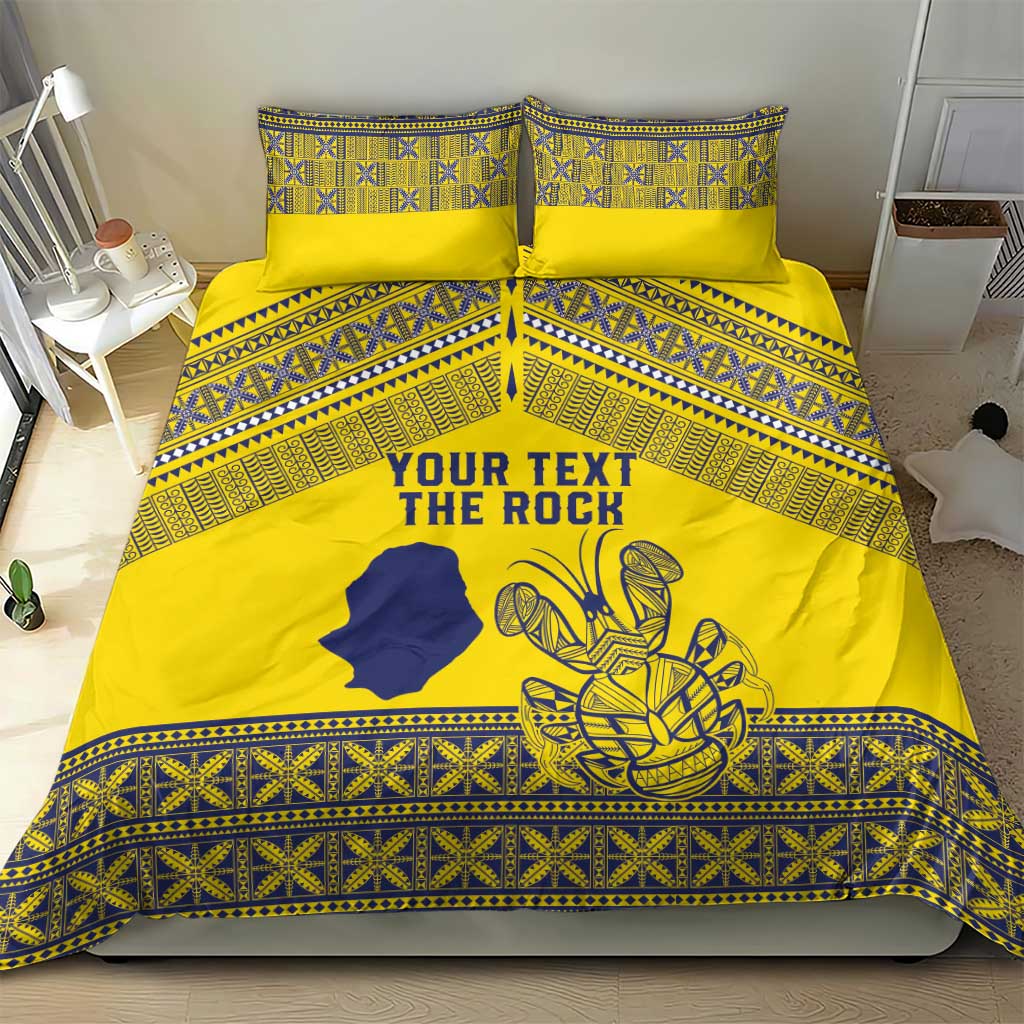 Niue Crab Personalised Bedding Set Niuean Hiapo Pattern - Polynesian Pride