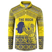 Niue Crab Personalised Button Sweatshirt Niuean Hiapo Pattern - Polynesian Pride