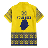 Niue Crab Personalised Family Matching Puletasi and Hawaiian Shirt Niuean Hiapo Pattern - Polynesian Pride