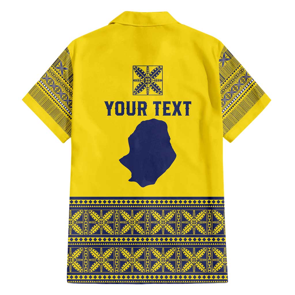Niue Crab Personalised Family Matching Tank Maxi Dress and Hawaiian Shirt Niuean Hiapo Pattern LT9 - Polynesian Pride