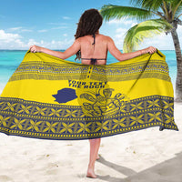 Niue Crab Personalised Sarong Niuean Hiapo Pattern LT9 - Polynesian Pride