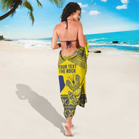 Niue Crab Personalised Sarong Niuean Hiapo Pattern LT9 - Polynesian Pride