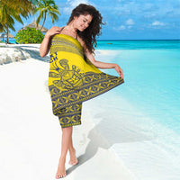 Niue Crab Personalised Sarong Niuean Hiapo Pattern LT9 - Polynesian Pride