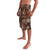 Vintage Samoa Siapo Mamanu Lavalava Brown Samoan Tapa Motif - Polynesian Pride