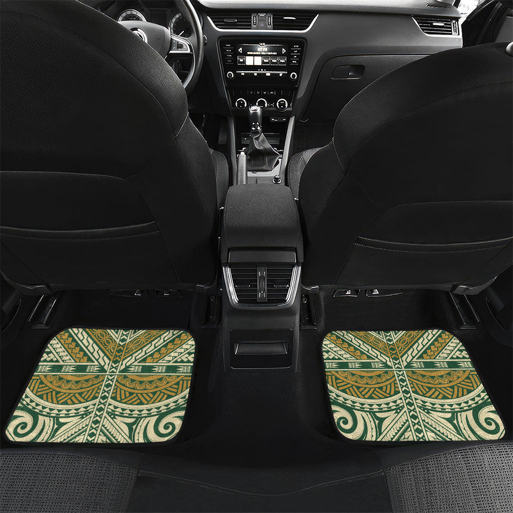 Hawaii Tiki Mask Personalized Car Mats Mele Kalikimaka i Iulai!