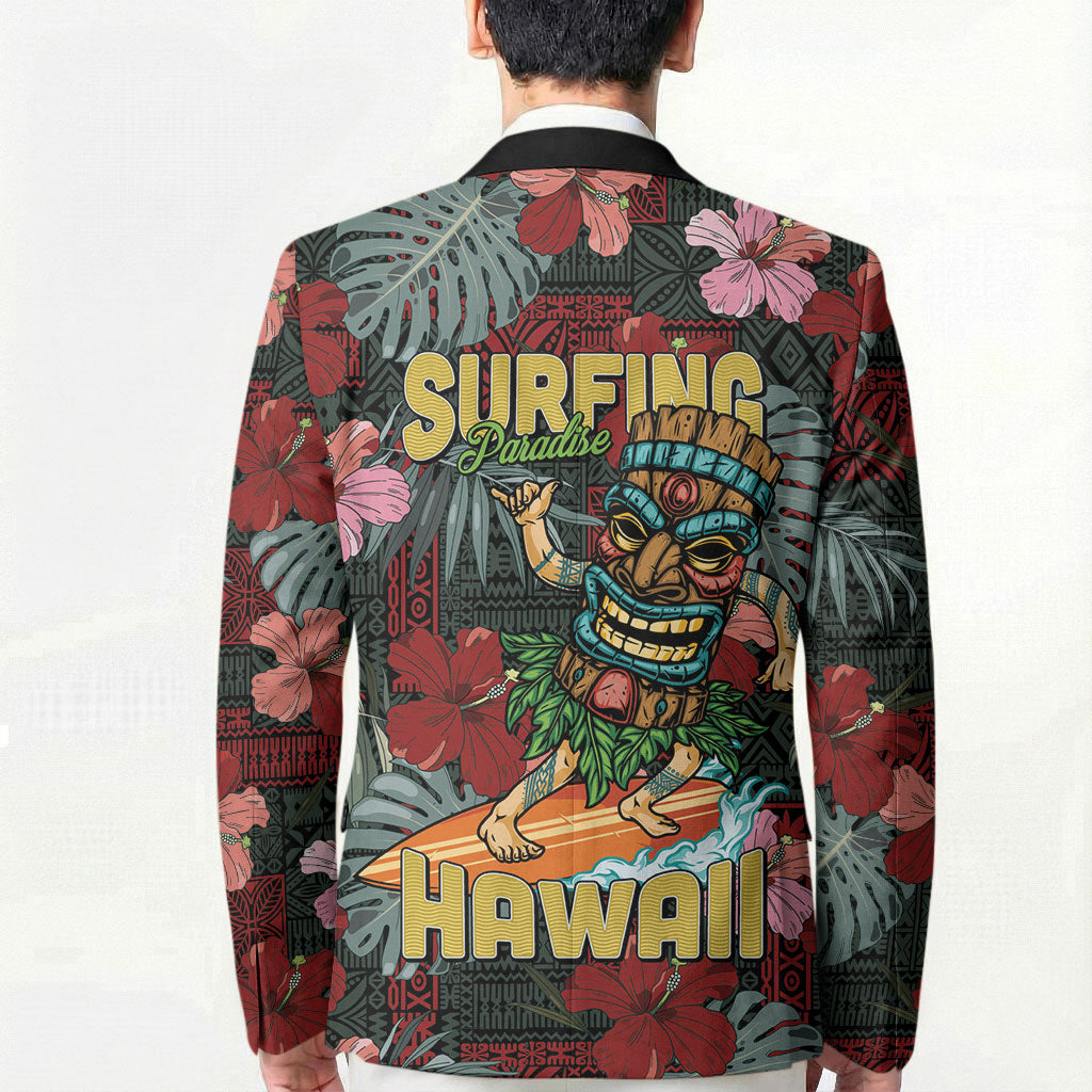 Hawaii Tiki Surfing Blazer Mele Kalikimaka i Iulai!