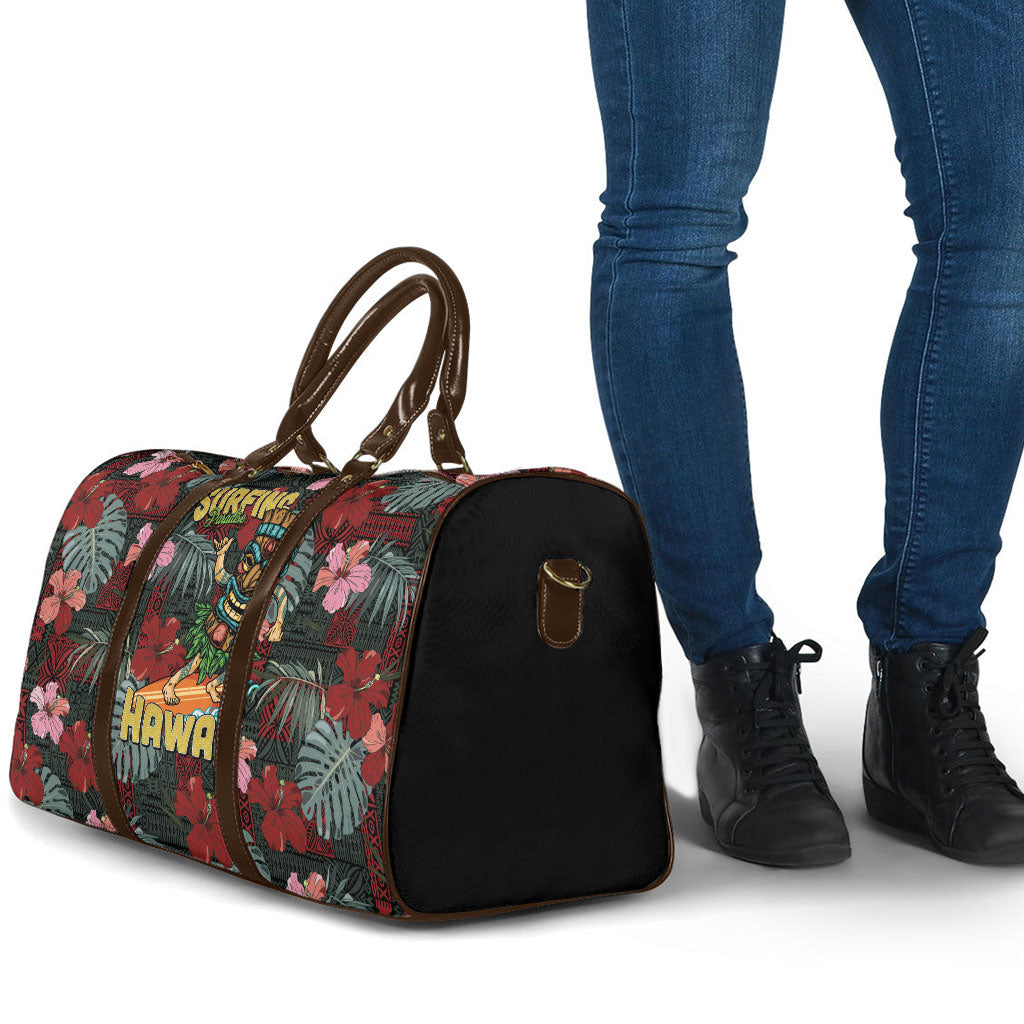 Hawaii Tiki Surfing Travel Bag Mele Kalikimaka i Iulai! LT9 - Polynesian Pride