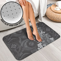 Pauli Hawai'i Hibiscus Bathroom Set Polynesian Tribal Tattoo Pattern Floral Elements