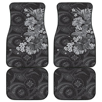 Pauli Hawai'i Hibiscus Car Mats Polynesian Tribal Tattoo Pattern Floral Elements
