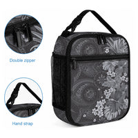 Pauli Hawai'i Hibiscus Lunch Bag Polynesian Tribal Tattoo Pattern Floral Elements LT9 - Polynesian Pride