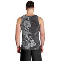 Pauli Hawai'i Hibiscus Men Tank Top Polynesian Tribal Tattoo Pattern Floral Elements