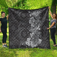 Pauli Hawai'i Hibiscus Quilt Polynesian Tribal Tattoo Pattern Floral Elements