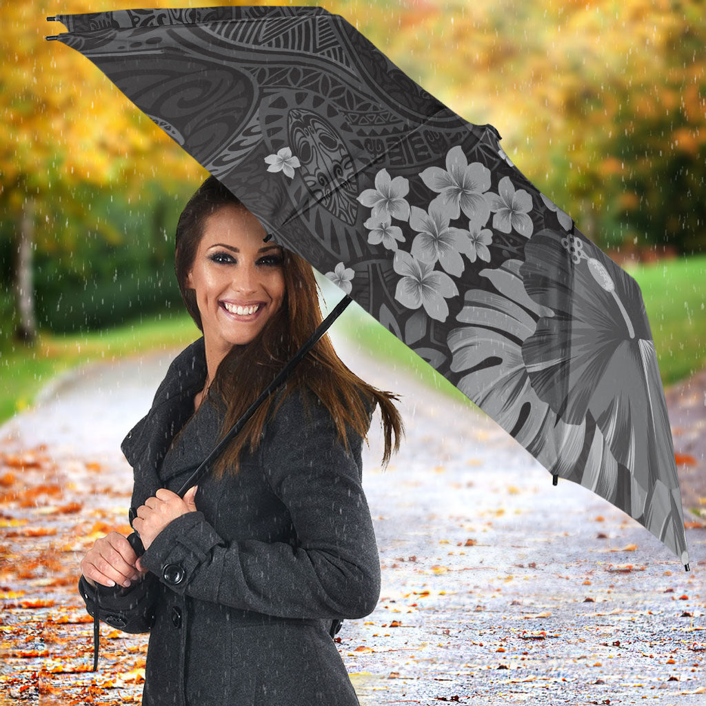 Pauli Hawai'i Hibiscus Umbrella Polynesian Tribal Tattoo Pattern Floral Elements