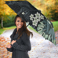 Pauliuli Hawai'i Hibiscus Umbrella Polynesian Tribal Tattoo Pattern Floral Elements