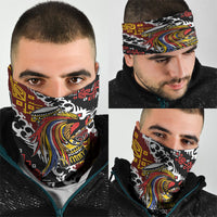 Papua New Guinea Bird Drum Neck Gaiter Papuan Batik Motif