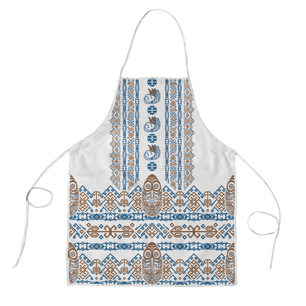 Papua New Guinea Bird Ethnic Apron Papuan Batik Inspired Pattern