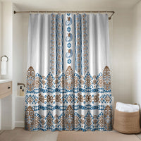 Papua New Guinea Bird Ethnic Bathroom Set Papuan Batik Inspired Pattern