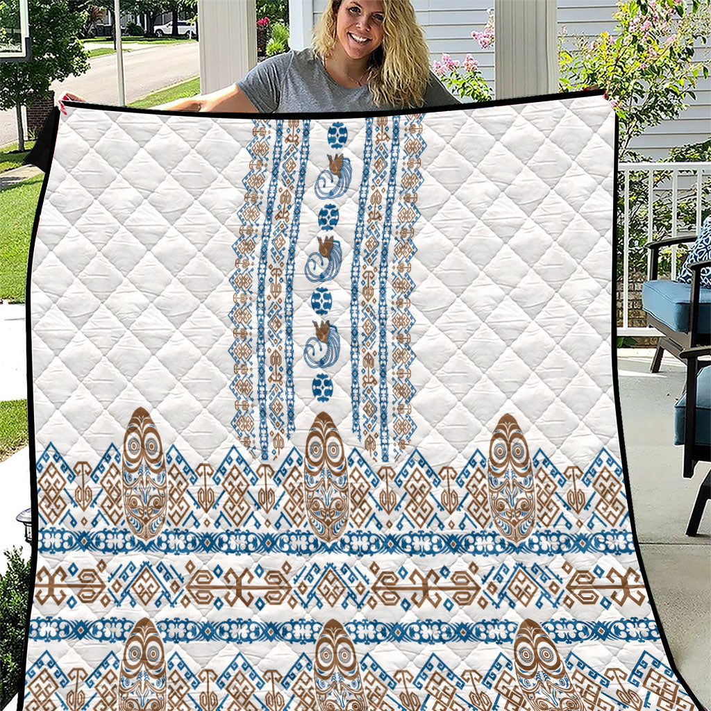 Papua New Guinea Bird Ethnic Quilt Papuan Batik Inspired Pattern