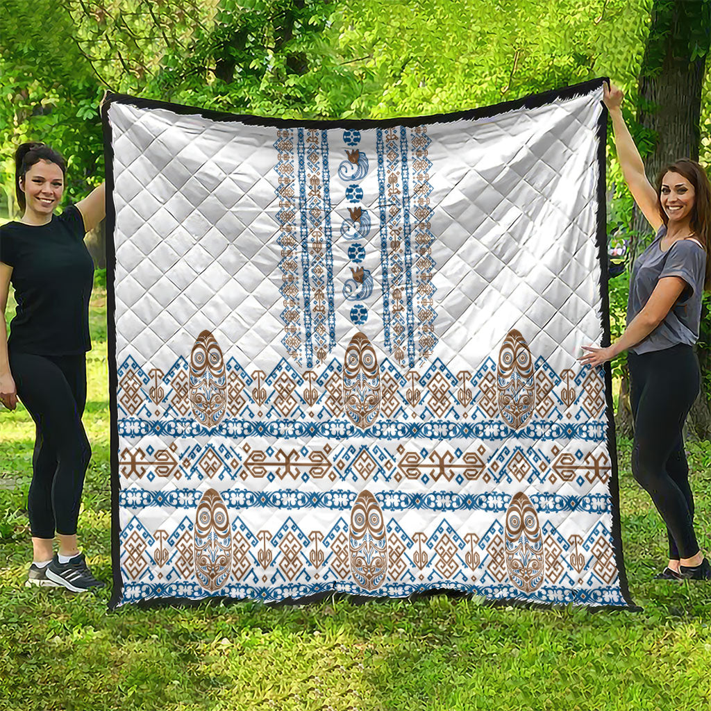Papua New Guinea Bird Ethnic Quilt Papuan Batik Inspired Pattern