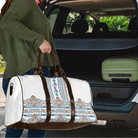 Papua New Guinea Bird Ethnic Travel Bag Papuan Batik Inspired Pattern